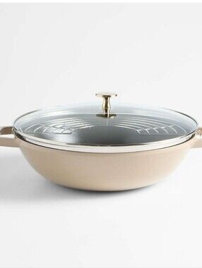 Staub Perfect Pan 4.5QT Wok- Sesame